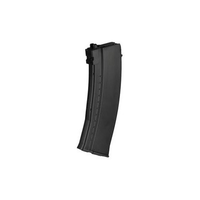 WE plynový zásobník BAKELIT pro WE AK74 GBBR, 30 BBs - Černá