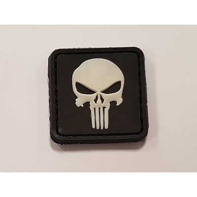 Patch PVC 3D gumový PUNISHER (infra)