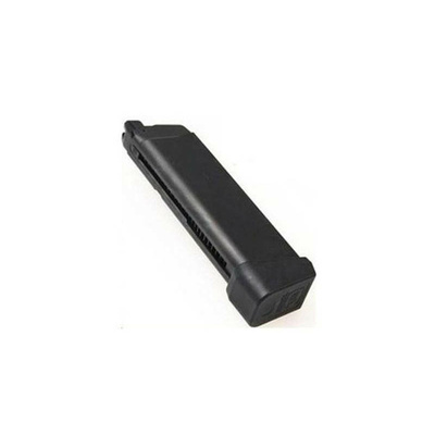 TM Custom zásobník pro Marui G17/18c GBB, 23 BBs - Černá (bez ražení)