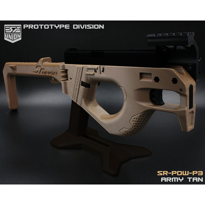 SRU - Airsoft PDW P3 Conversion Kit pro Marui Glock - Pískový