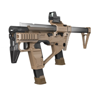 SRU - Airsoft PDW P320 Conversion Kit pro WE F17/F18 - Černý