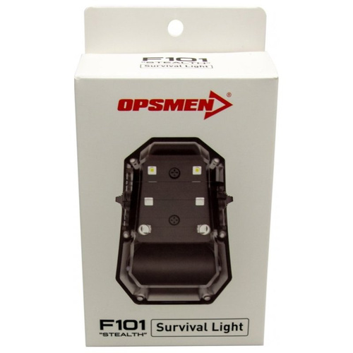 DynamicsHPA - Airsoftový krám, Airsoft zbraně, střelivo, vybavení - EARMOR F101 Stealth identifikační maják, IPX8 (zelené/bílé/IR světlo) - Černá