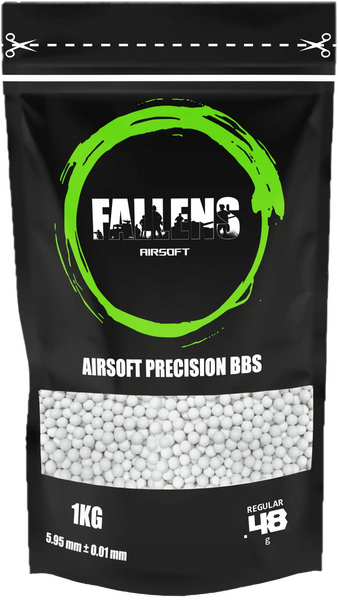 DynamicsHPA - Airsoftový krám, Airsoft zbraně, střelivo, vybavení - Fallens Airsoft BBs 0.48g (2083bb) - II. jakost