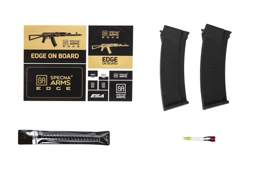 DynamicsHPA - Airsoftový krám, Airsoft zbraně, střelivo, vybavení - SA AK-74 Buffer ASTER V3 (SA-J06 EDGE 2.0(TM)) - Černá