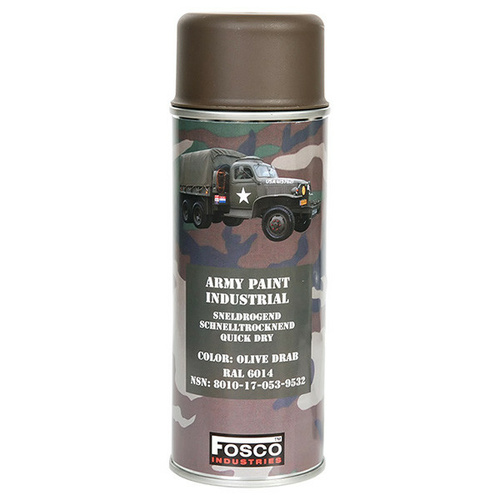 DynamicsHPA - Airsoftový krám, Airsoft zbraně, střelivo, vybavení - Barva ARMY ve spreji 400ml RAL 6014 OLIVOVÁ