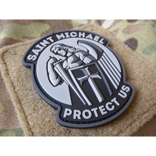 DynamicsHPA - Airsoftový krám, Airsoft zbraně, střelivo, vybavení - JTG SAINT MICHAEL PROTECT US Patch, blackops