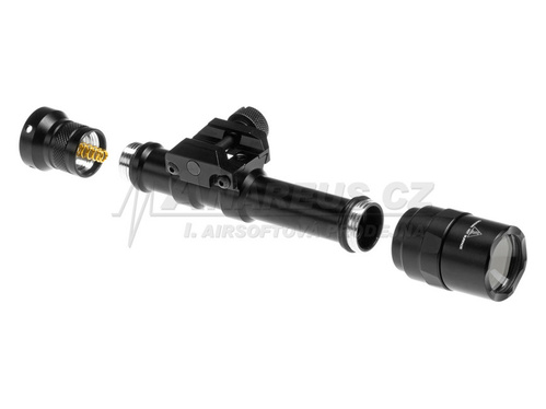 DynamicsHPA - Airsoftový krám, Airsoft zbraně, střelivo, vybavení - LED svítilna M600AA Mini Scoutlight - černá