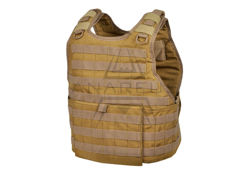 DynamicsHPA - Airsoftový krám, Airsoft zbraně, střelivo, vybavení - Vesta lehká DACC MOLLE nosič plátů - Coyote