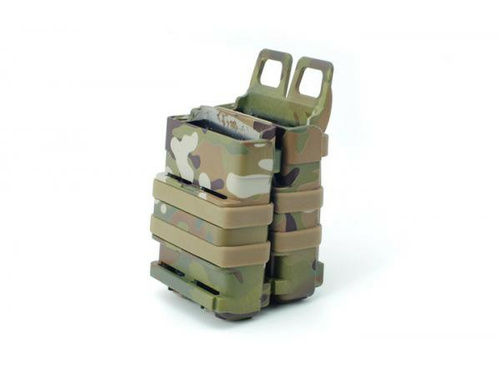 DynamicsHPA - Airsoftový krám, Airsoft zbraně, střelivo, vybavení - FMA plastová MOLLE sumka FastMag pro zásobník M4 / 5.56, 2 ks - MC