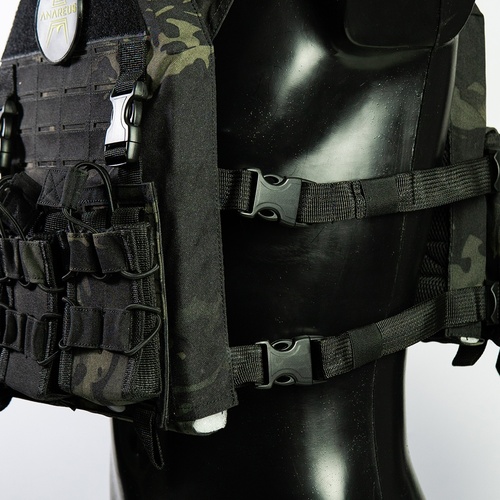 DynamicsHPA - Airsoftový krám, Airsoft zbraně, střelivo, vybavení - ANAREUS nosič plátů SPIDER MPC - MC Black
