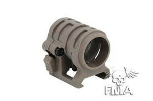 DynamicsHPA - Airsoftový krám, Airsoft zbraně, střelivo, vybavení - FMA QD RIS montáž pro svítilnu 20 mm - Písková