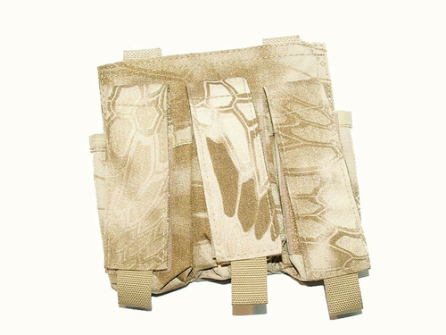 DynamicsHPA - Airsoftový krám, Airsoft zbraně, střelivo, vybavení - Sumka na tři zásobníky pro pistoli, Kryptek Nomad