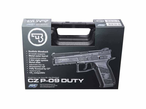 DynamicsHPA - Airsoftový krám, Airsoft zbraně, střelivo, vybavení - CZ P-09, blowback, kufr - písková