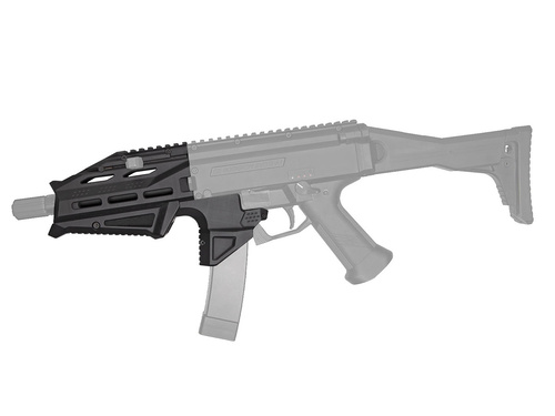 DynamicsHPA - Airsoftový krám, Airsoft zbraně, střelivo, vybavení - ASG ATEK ergonomicky kit pro CZ Scorpion EVO 3, tlačné zásobníky - Černá