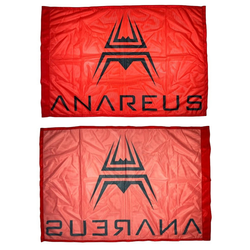 DynamicsHPA - Airsoftový krám, Airsoft zbraně, střelivo, vybavení - Herní vlajka ANAREUS - Červená