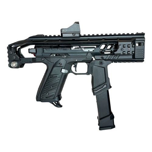 DynamicsHPA - Airsoftový krám, Airsoft zbraně, střelivo, vybavení - FUKU-2 přední rukojeť / držák zásobníku AAP-01 na RIS lištu - Černá