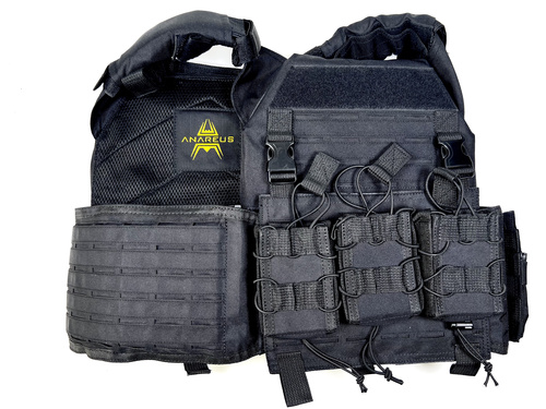 DynamicsHPA - Airsoftový krám, Airsoft zbraně, střelivo, vybavení - ANAREUS nosič plátů SPIDER MPC - Černá
