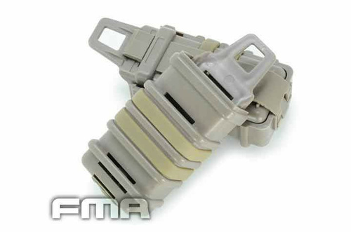 DynamicsHPA - Airsoftový krám, Airsoft zbraně, střelivo, vybavení - FMA plastová MOLLE sumka FastMag pro zásobník MP7, 2 ks - Písková