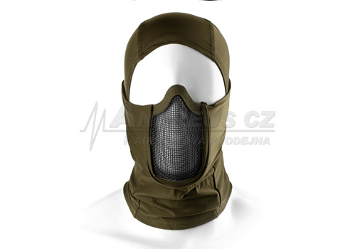 DynamicsHPA - Airsoftový krám, Airsoft zbraně, střelivo, vybavení - Kukla se síťovanou ochrannou maskou, olivová