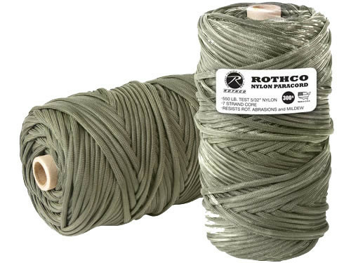 DynamicsHPA - Airsoftový krám, Airsoft zbraně, střelivo, vybavení - Parašňůra - paracord 100cm, olivová