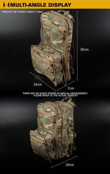 DynamicsHPA - Airsoftový krám, Airsoft zbraně, střelivo, vybavení - Taktický batoh WST Flat Pack 2.0 - MC