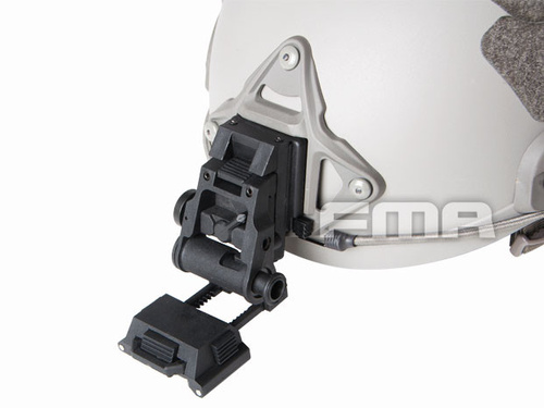 DynamicsHPA - Airsoftový krám, Airsoft zbraně, střelivo, vybavení - FMA plastová montáž L3G10 na přilbu pro NVG PVS-15 / 18 - Černá