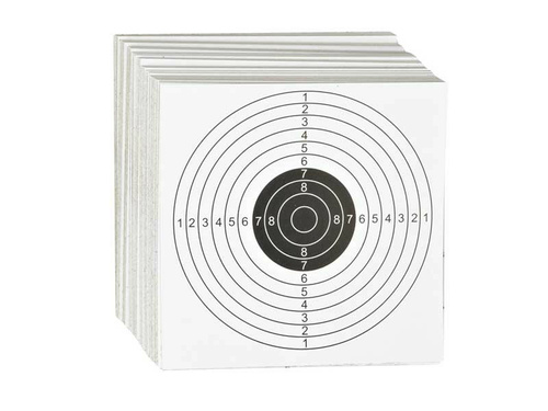 DynamicsHPA - Airsoftový krám, Airsoft zbraně, střelivo, vybavení - ASG papírový terč TARGET 14x14 cm - 100 ks