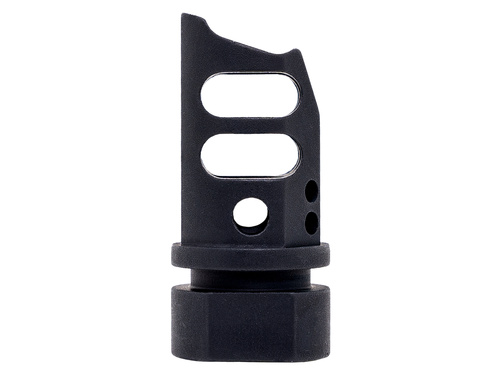 DynamicsHPA - Airsoftový krám, Airsoft zbraně, střelivo, vybavení - ASG CNC tlumič výšlehu EVO Carbine, 14- mm CCW - Černá