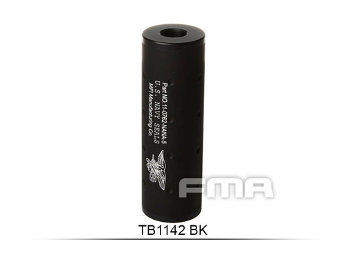 DynamicsHPA - Airsoftový krám, Airsoft zbraně, střelivo, vybavení - FMA tlumič U.S. Navy Seals Type 35x107 mm - Černá
