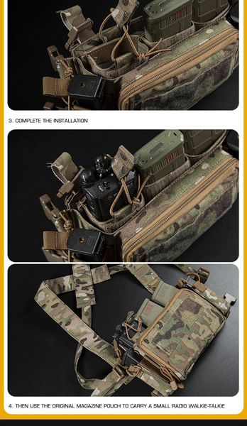 DynamicsHPA - Airsoftový krám, Airsoft zbraně, střelivo, vybavení - Gumička se suchým zipem na zajištění obsahu sumky - MC Black