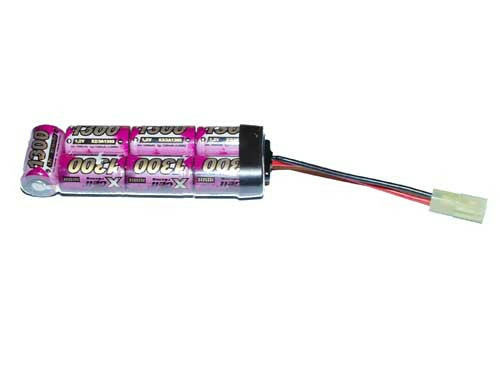 DynamicsHPA - Airsoftový krám, Airsoft zbraně, střelivo, vybavení - Baterie XCell 8,4V / 1300mAh Mini typ