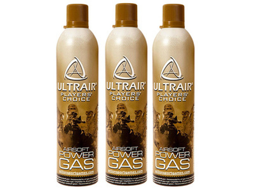 DynamicsHPA - Airsoftový krám, Airsoft zbraně, střelivo, vybavení - Plyn ULTRAIR Power Gas 1l - 570ml / 270g - Greengas (36ks)
