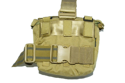 DynamicsHPA - Airsoftový krám, Airsoft zbraně, střelivo, vybavení - Pevná sumka na odhazování zásobníků, khaki, 19x16x10cm