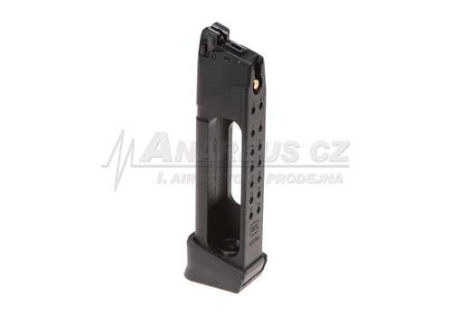 DynamicsHPA - Airsoftový krám, Airsoft zbraně, střelivo, vybavení - Umarex CO2 zásobník pro Glock 34 Gen4 Deluxe GBB, 25 BBs - Černá