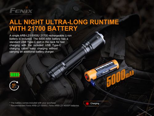 DynamicsHPA - Airsoftový krám, Airsoft zbraně, střelivo, vybavení - Taktická LED svítilna Fenix TK16 V2.0