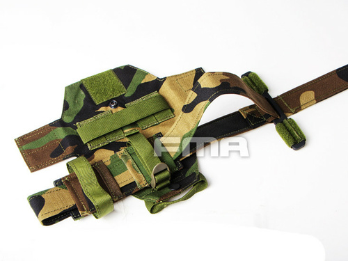 DynamicsHPA - Airsoftový krám, Airsoft zbraně, střelivo, vybavení - FMA QH Tourniquet atrapa škrtidla s MOLLE uchycením  - Woodland