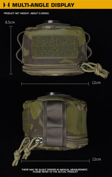 DynamicsHPA - Airsoftový krám, Airsoft zbraně, střelivo, vybavení - Malé pouzdro pro plynovou kartuši a HPA lahev - Coyote