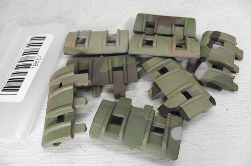 DynamicsHPA - Airsoftový krám, Airsoft zbraně, střelivo, vybavení - FMA segmentové krytky FTM na RIS lištu, 8 kusů - MC
