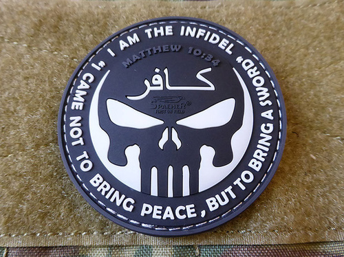 DynamicsHPA - Airsoftový krám, Airsoft zbraně, střelivo, vybavení - JTG THE INFIDEL PUNISHER Patch