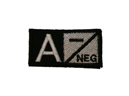 DynamicsHPA - Airsoftový krám, Airsoft zbraně, střelivo, vybavení - Krevní skupina A NEG - černá/bílá
