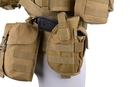 DynamicsHPA - Airsoftový krám, Airsoft zbraně, střelivo, vybavení - Univerzální MOLLE pouzdro pistolové, pískové