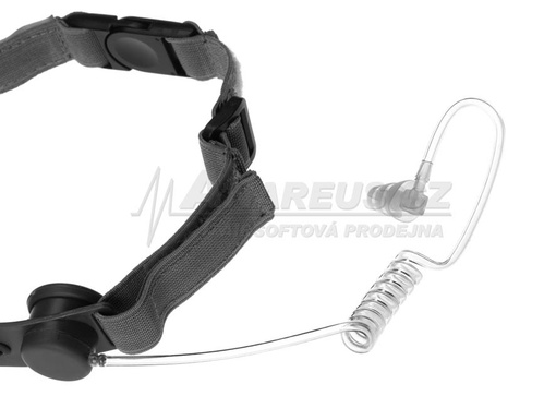 DynamicsHPA - Airsoftový krám, Airsoft zbraně, střelivo, vybavení - Taktický headset s hrdelním mikrofonem, Foliage Green