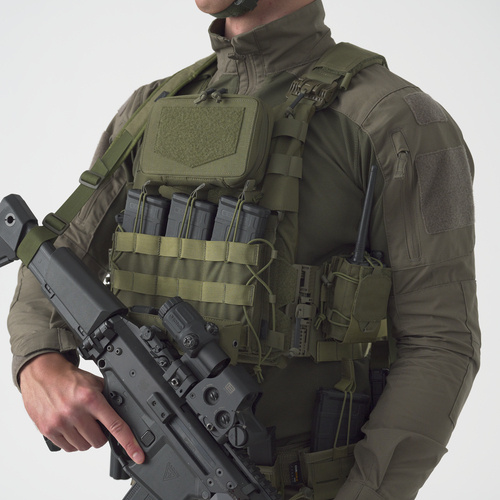 DynamicsHPA - Airsoftový krám, Airsoft zbraně, střelivo, vybavení - HELIKON přední platforma se sumkami pro vestu GUARDIAN(R) - Zelená