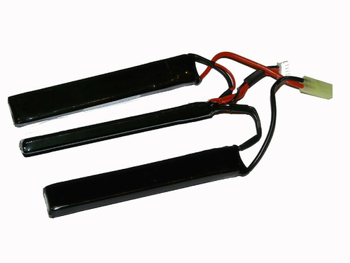 DynamicsHPA - Airsoftový krám, Airsoft zbraně, střelivo, vybavení - Li-Pol baterie X-Cell 11,1V 2000mAh, 20C - Crane (trojdílná)