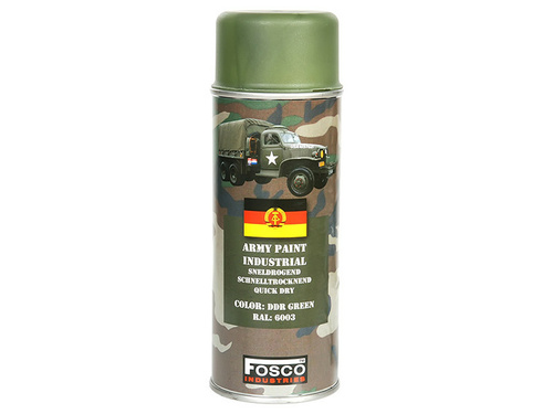 DynamicsHPA - Airsoftový krám, Airsoft zbraně, střelivo, vybavení - Barva ARMY ve spreji 400ml RAL 6003 ZELENÁ DDR
