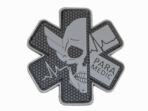 DynamicsHPA - Airsoftový krám, Airsoft zbraně, střelivo, vybavení - Patch PVC 3D gumový PARAMEDIC