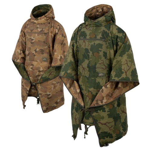 DynamicsHPA - Airsoftový krám, Airsoft zbraně, střelivo, vybavení - HELIKON oboustranné pončo SWAGMAN ROLL(R) - Mitchell Camo Leaf / Mitchell Camo Clouds