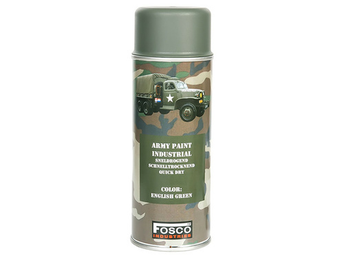 DynamicsHPA - Airsoftový krám, Airsoft zbraně, střelivo, vybavení - Barva ARMY ve spreji 400ml ZELENÁ ANGLICKÁ