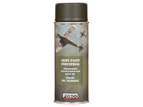 DynamicsHPA - Airsoftový krám, Airsoft zbraně, střelivo, vybavení - Barva ARMY ve spreji 400ml RAL 6006 BW ŠEDÁ FELDGRAU