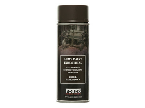 DynamicsHPA - Airsoftový krám, Airsoft zbraně, střelivo, vybavení - Barva ARMY ve spreji 400ml TMAVĚ HNĚDÁ (DARK BROWN)